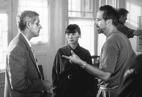 Richard Gere, Bai Ling and Jon Avnet in Red Corner (1997)