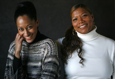 Queen Latifah and Tracee Ellis Ross at event of Life Support (2007)