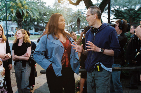 Queen Latifah and Wayne Wang in Last Holiday (2006)