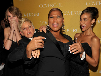 Ellen DeGeneres, Queen Latifah, Dania Ramirez and Taylor Swift