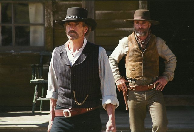 Timothy V Murphy and Jeremy Irons in 