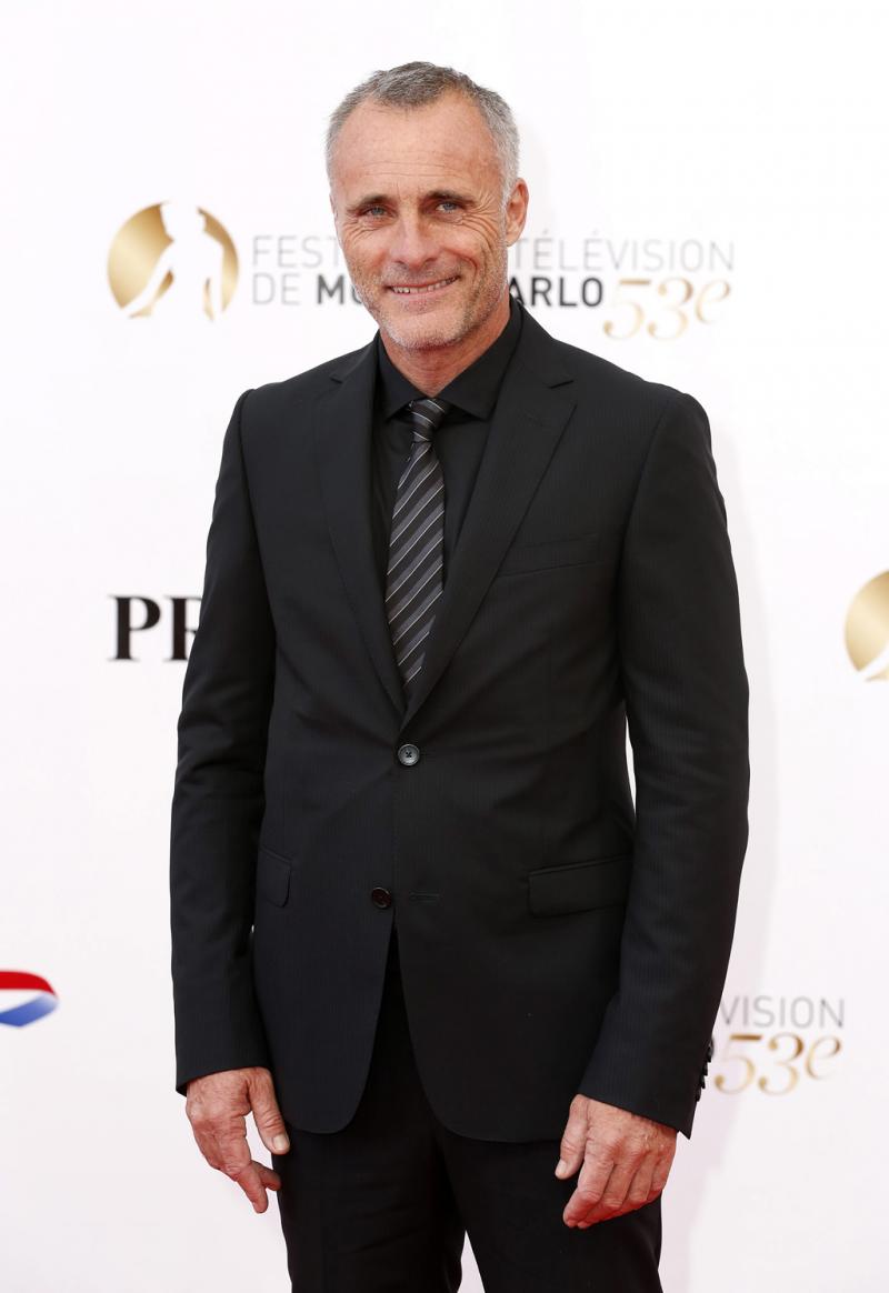 Timothy V Murphy hosting the Monte Carlo Television Festival. Opening ceremony.