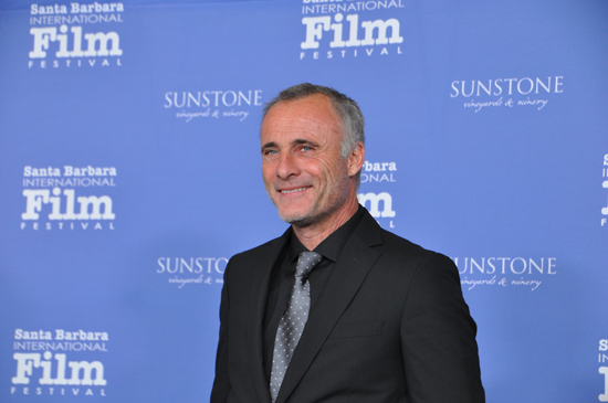 Timothy V Murphy at the screening of Looms at the Santa Barbara Film Festival.