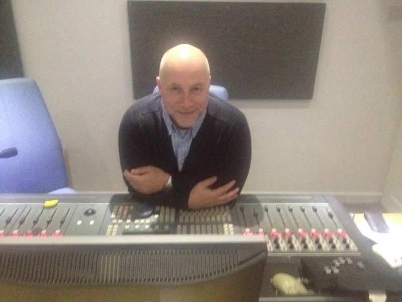 Neil Hillman MPSE in Sound Design 1 at The Audio Suite's Cherry Blossom studios, November 2013. Fairlight Prodigy 2 console.
