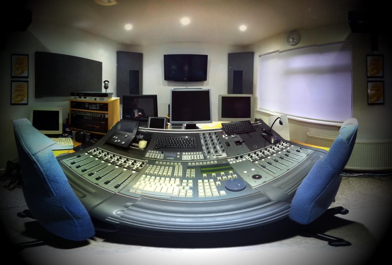 One of the two 5.1 sound design rooms at The Audio Suite's Cherry Blossom studios.