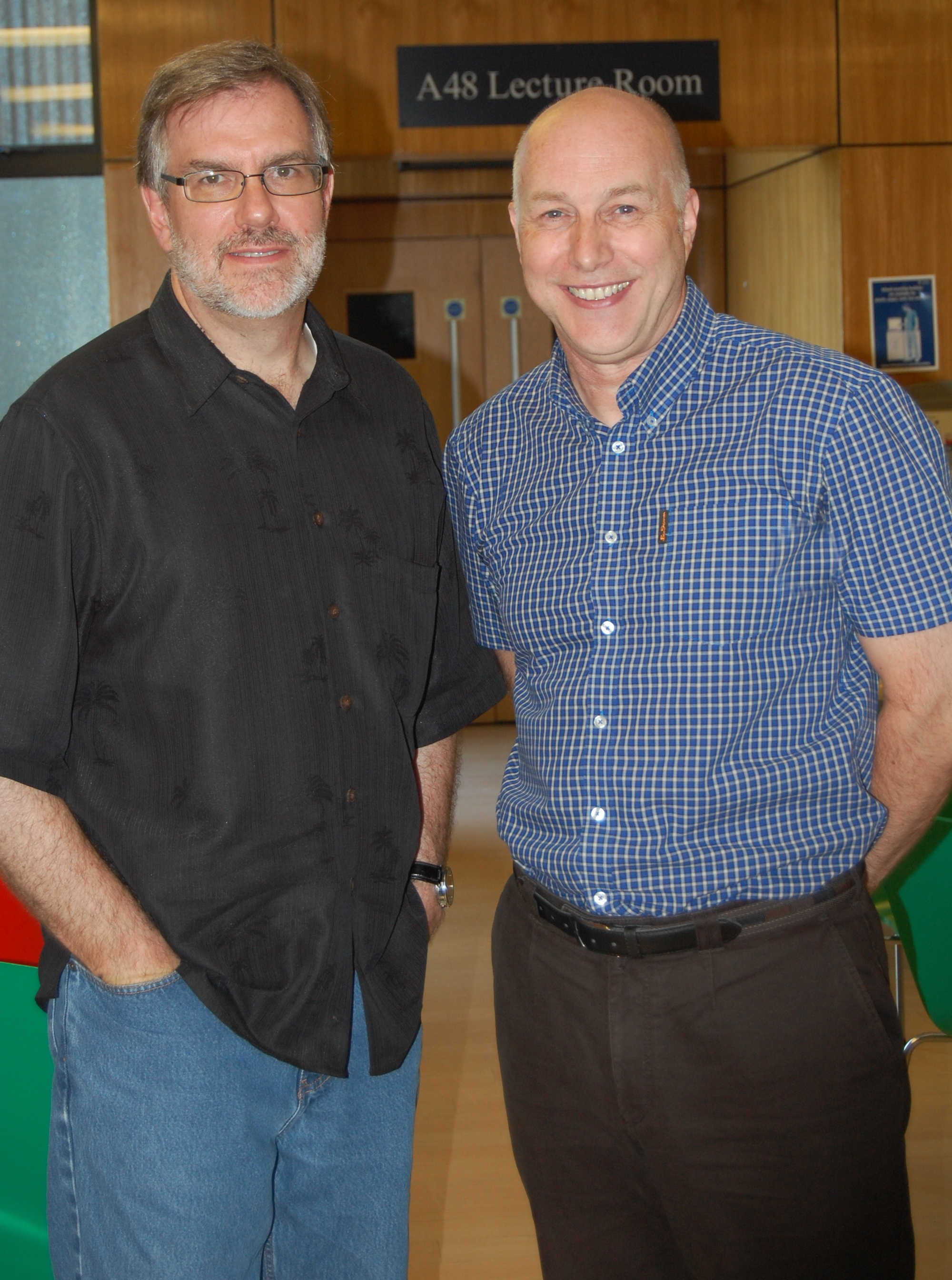 Neil Hillman MPSE with Gary Rydstrom; University of Nottingham, July 8th, 2013.