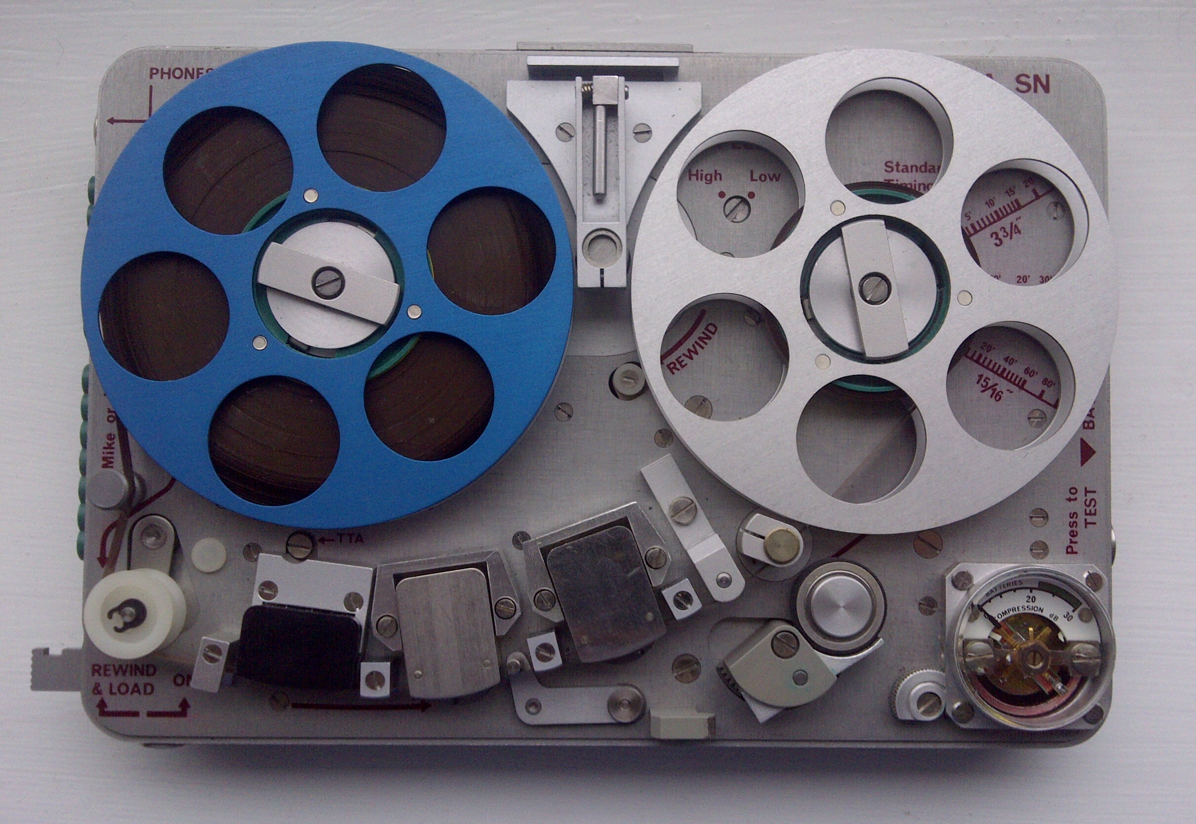 My treasured Nagra SN (Serie Noire) magnetic tape recorder. As featured in 'All The President's Men.'