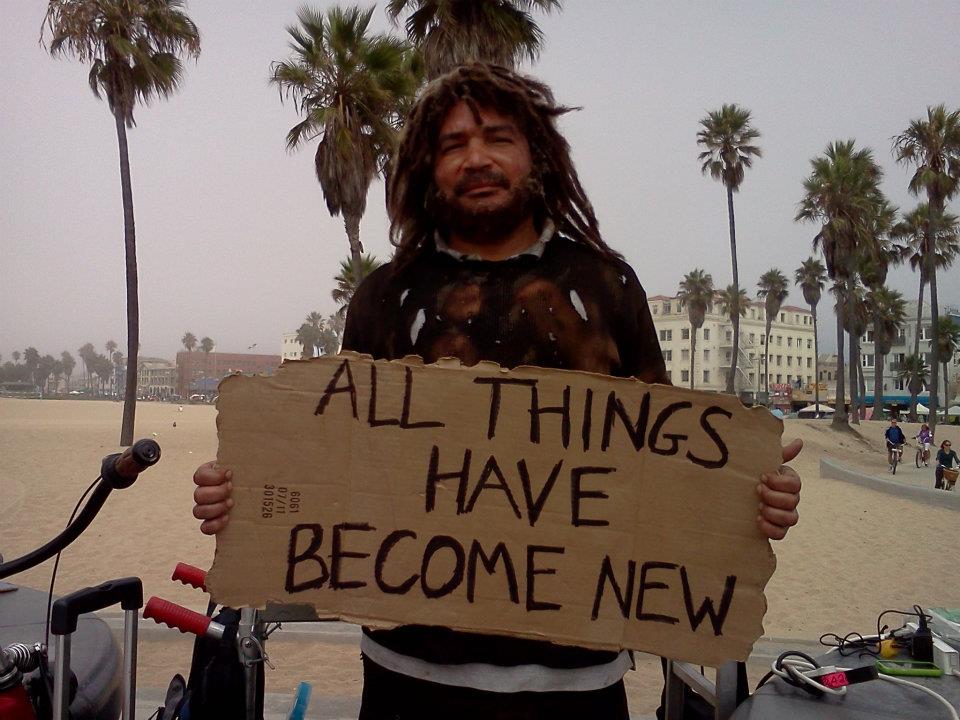 Ralph on the Venice Boardwalk from the movie Hardflip.