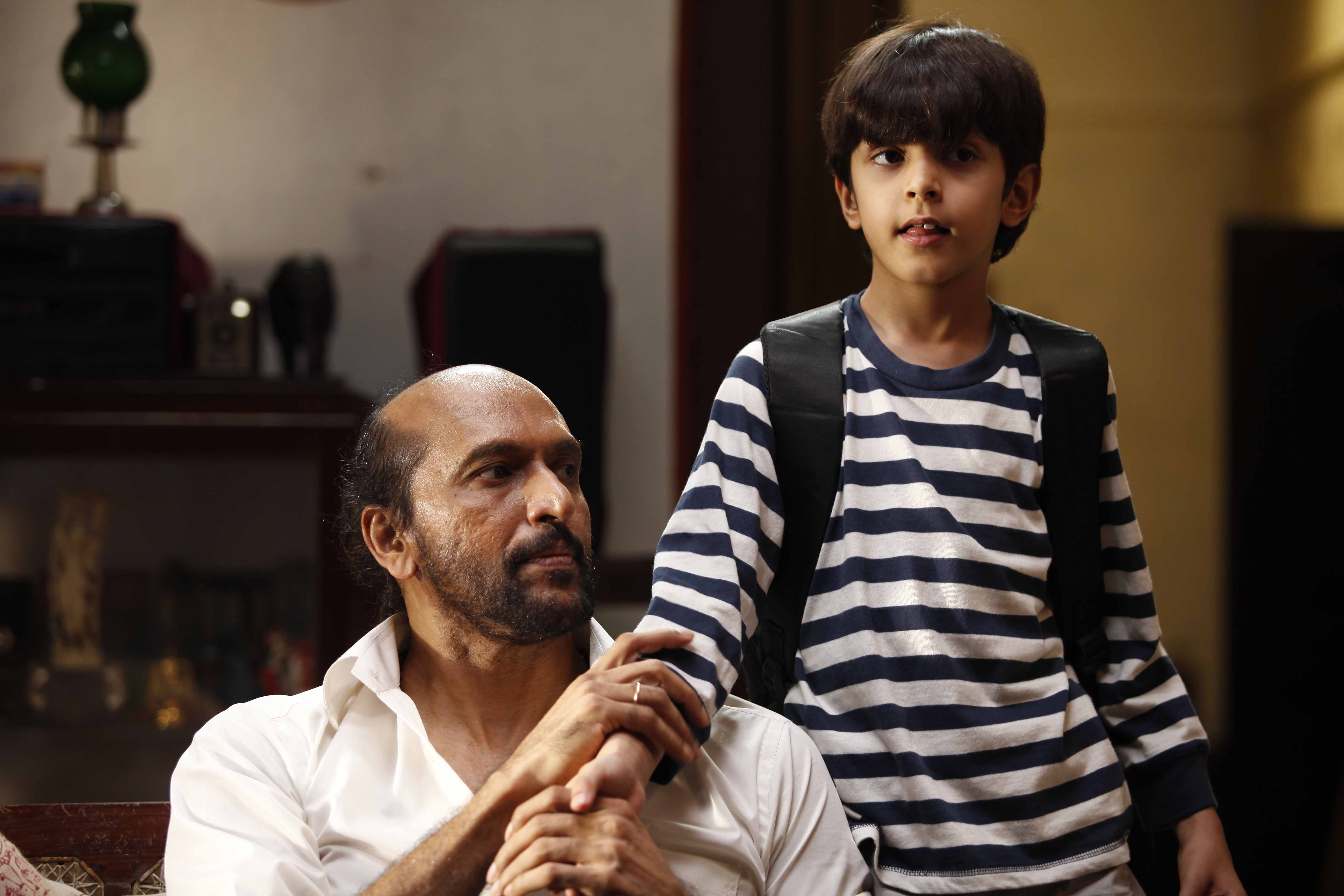 Myself and my son Arthur Antony in a film called 
