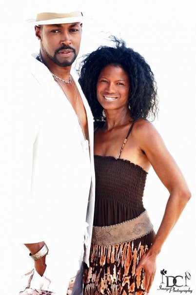 Actor Josef Cannon with Model/Actress Yolanda M @ the 2009 Spirit Awards in Santa Monica California.