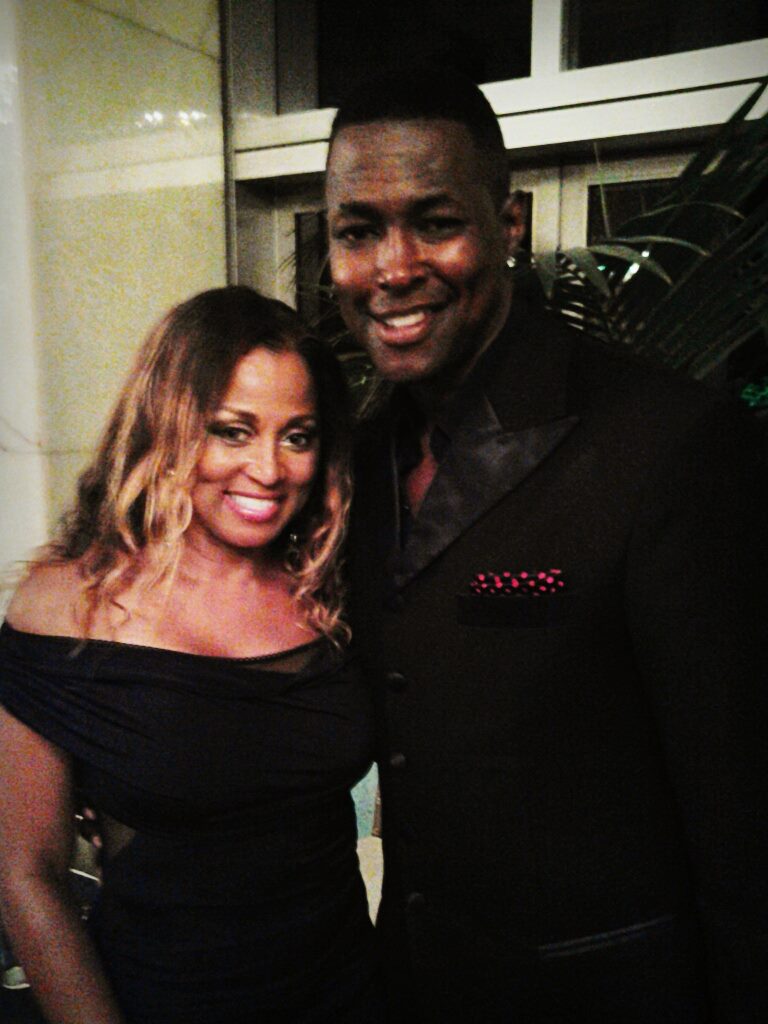 Singer Marva King and Actor Josef Cannon @ the Dorothy Chandler Pavilion celebrating the release of their hit Video 