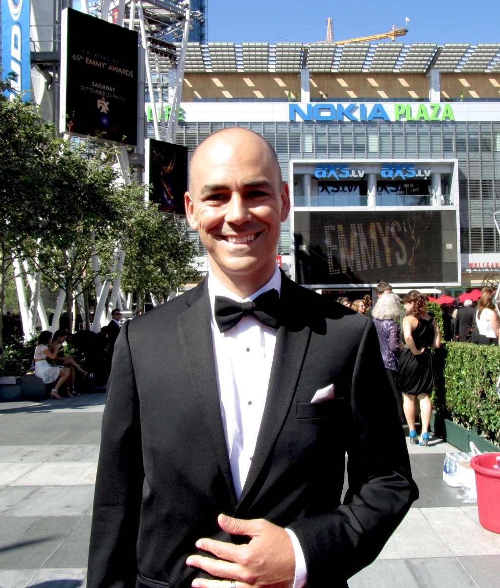 At the Primetime Creative Arts Emmy Awards. September 15, 2013.