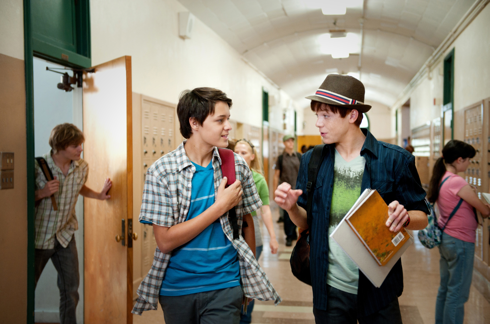 Still of Cameron Monaghan and Nolan Sotillo in Prom (2011)