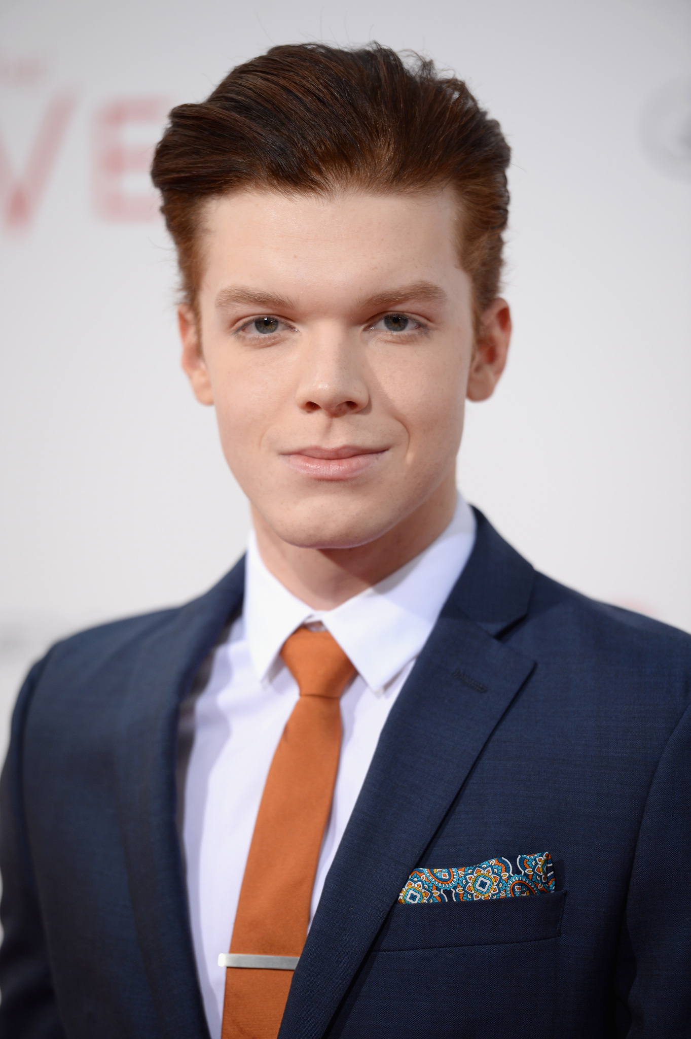 Cameron Monaghan at event of Siuntejas (2014)