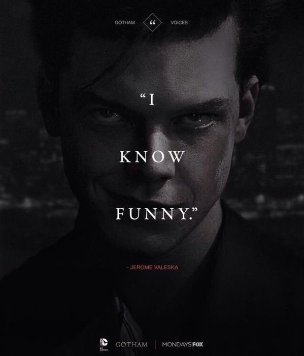 Jerome Valeska Knows Funny - Gotham - Season 2