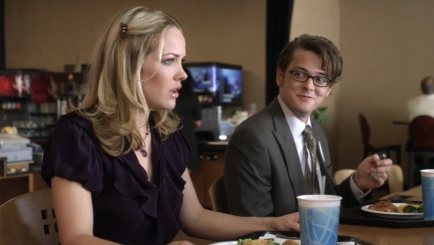 Still of Chris Dotson and Andrea Anders in Better Off Ted