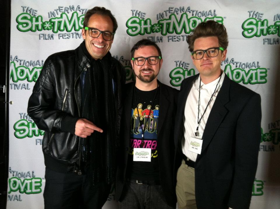 The International Shit Movie Film Festival - Alexander Von Roon, Festival Director Lon Strickland, Chris Dotson