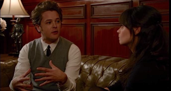 Still of Chris Dotson and Zooey Deschanel in New Girl