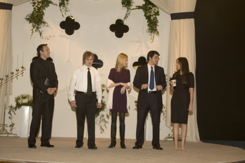 Still of Catherine Reitman, Gareth Reynolds, Ben Gleib and Steve Byrne in The Real Wedding Crashers (2007)