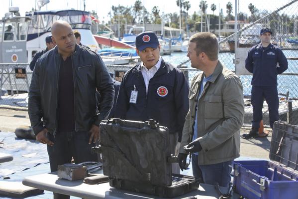 NCIS: Los Angeles LL Cool J, James Huang, Chris O'Donnell