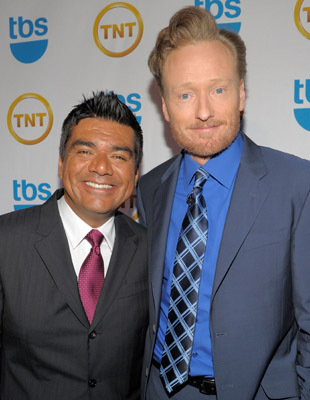 Conan O'Brien and George Lopez