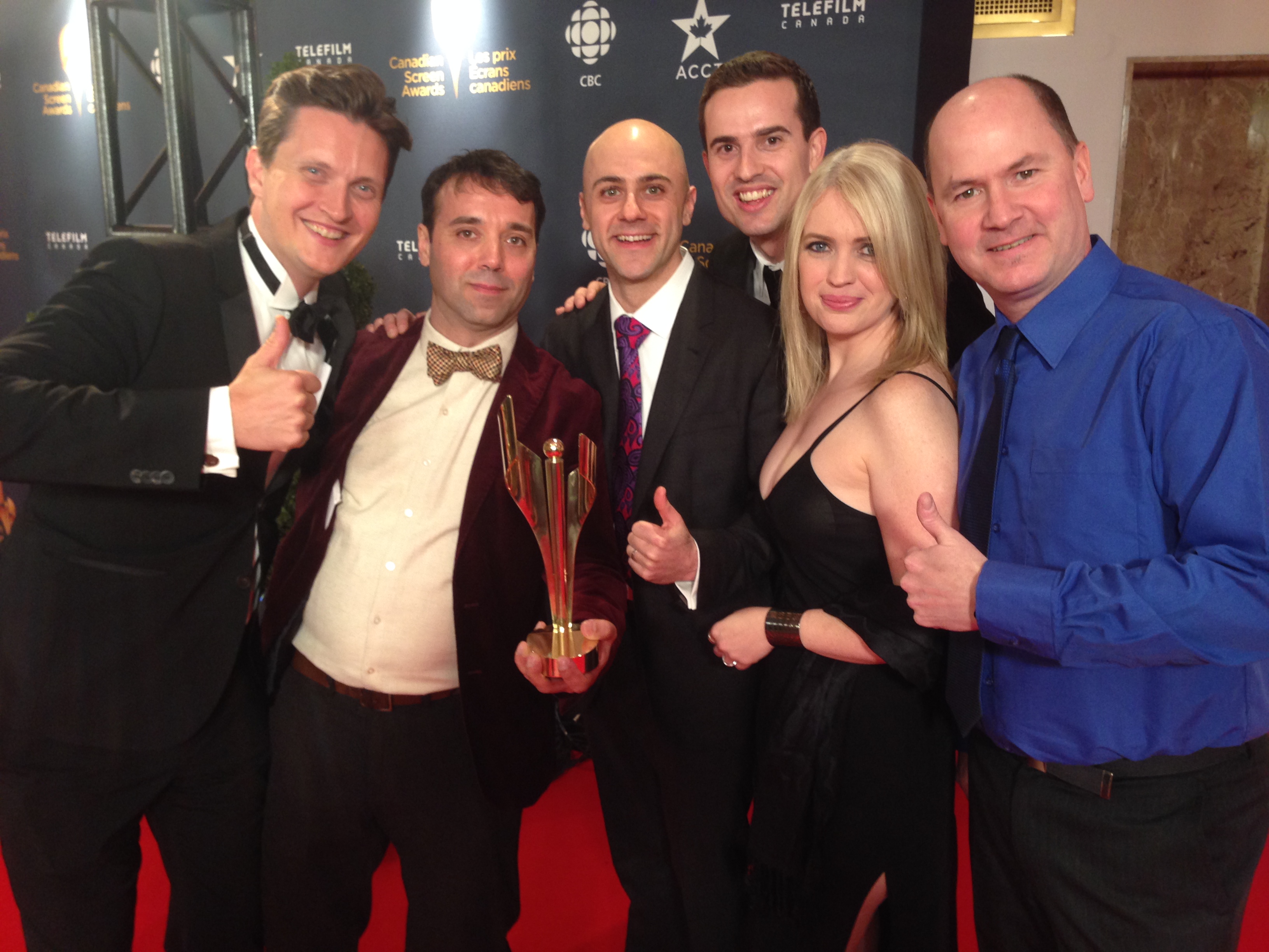 Canadian Screen Award 2014. Best Sound Editing 