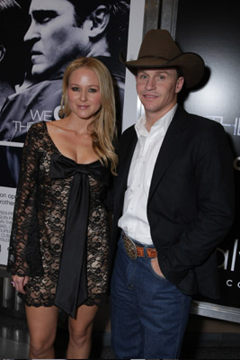 Jewel Kilcher and Ty Murray at event of We Own the Night (2007)