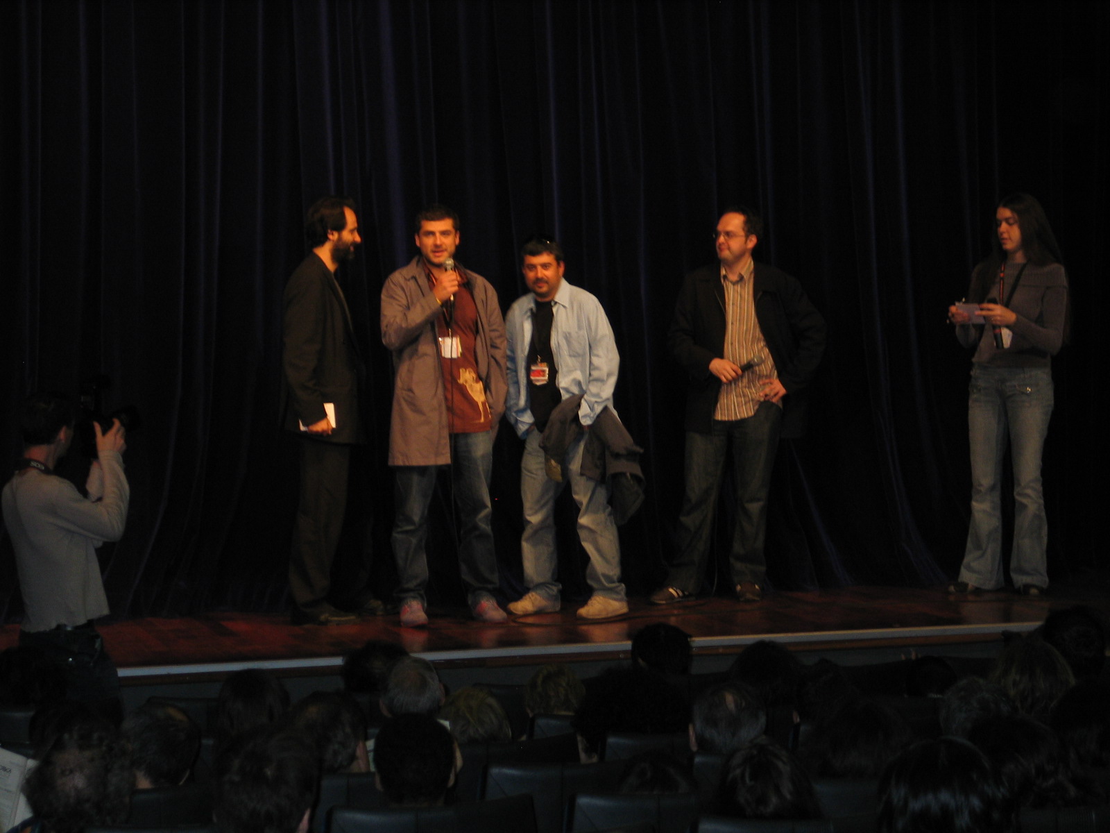 Dimitar Mitovski, Kamen Kalev,Jean-Christophe Berjon, Bernard Payen - Cannes Film Festival 2005 , Semaine de la Critique