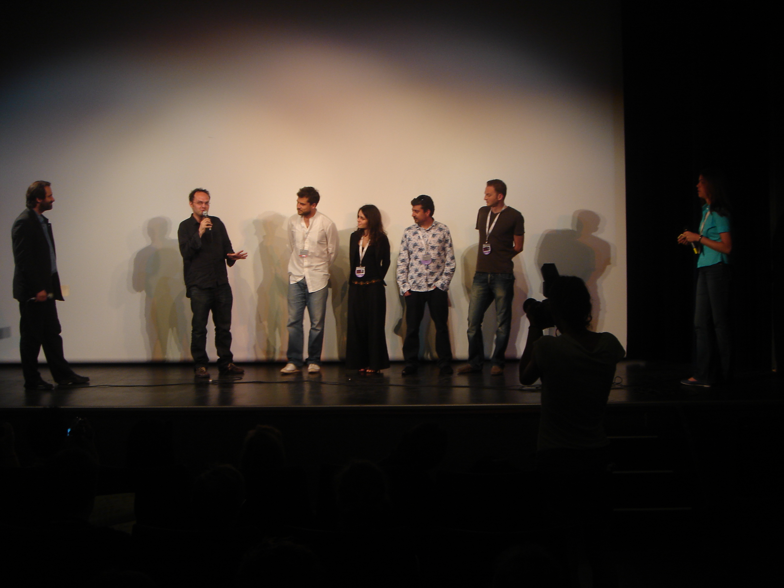 Dimitar Mitovski, Kamen Kalev,Azzurra Antonacci,Ivan Doykov,Jean-Christophe Berjon, Bernard Payen - Cannes Film Festival 2007 , Semaine de la Critique