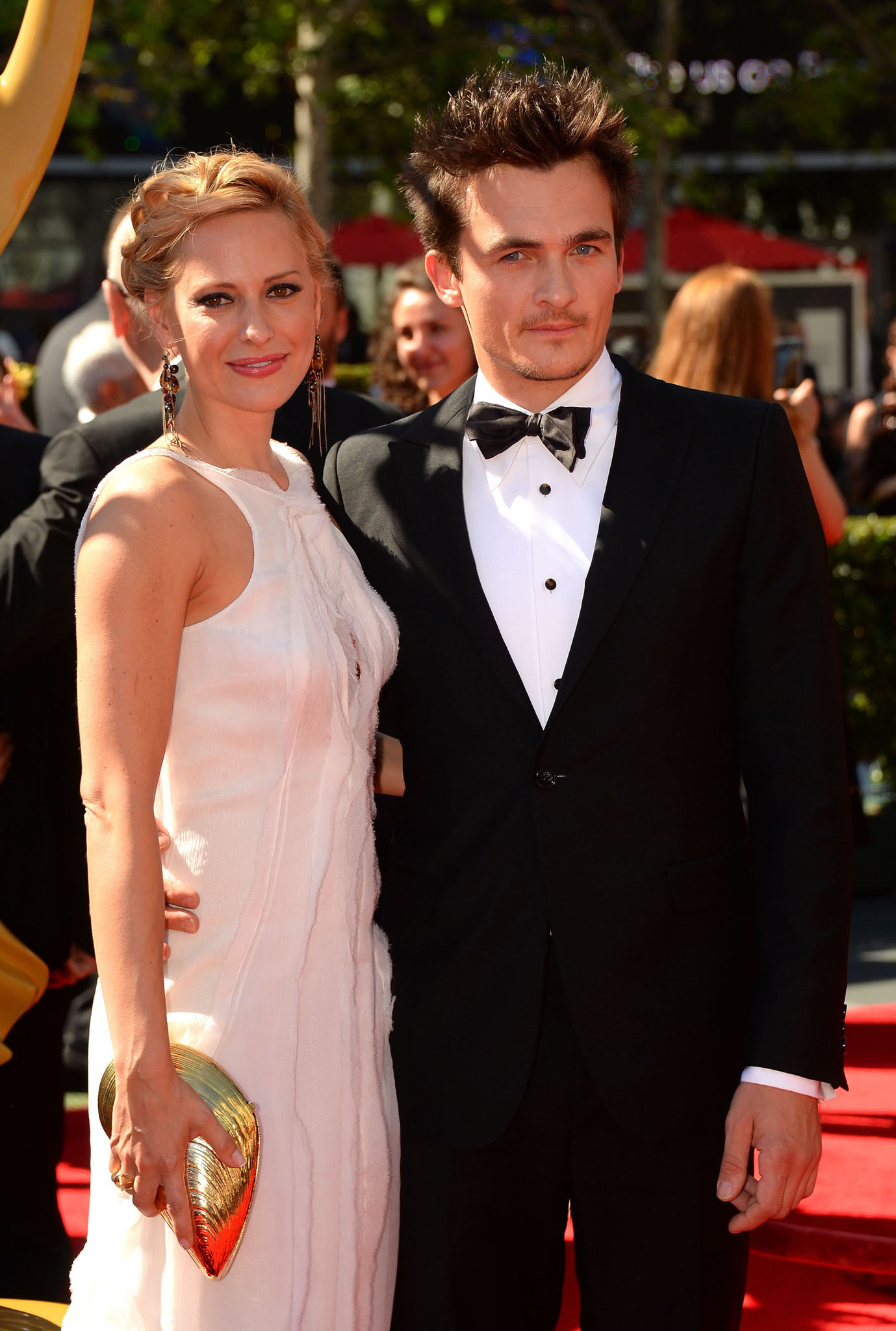 Aimee Mullins and Rupert Friend