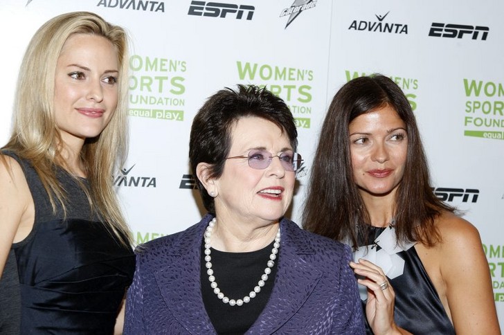 Aimee Mullins, Billie Jean King & Jill Hennessy at the Women's Sports Foundation Annual Salute to Women in Sports