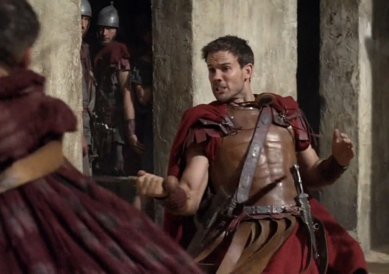 Luke Pegler as Marcus in Spartacus: Gods of the Arena (2011)