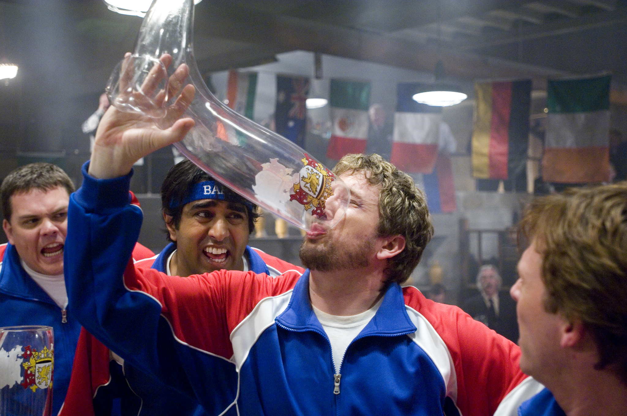 Still of Jay Chandrasekhar, Kevin Heffernan, Paul Soter and Erik Stolhanske in Beerfest (2006)