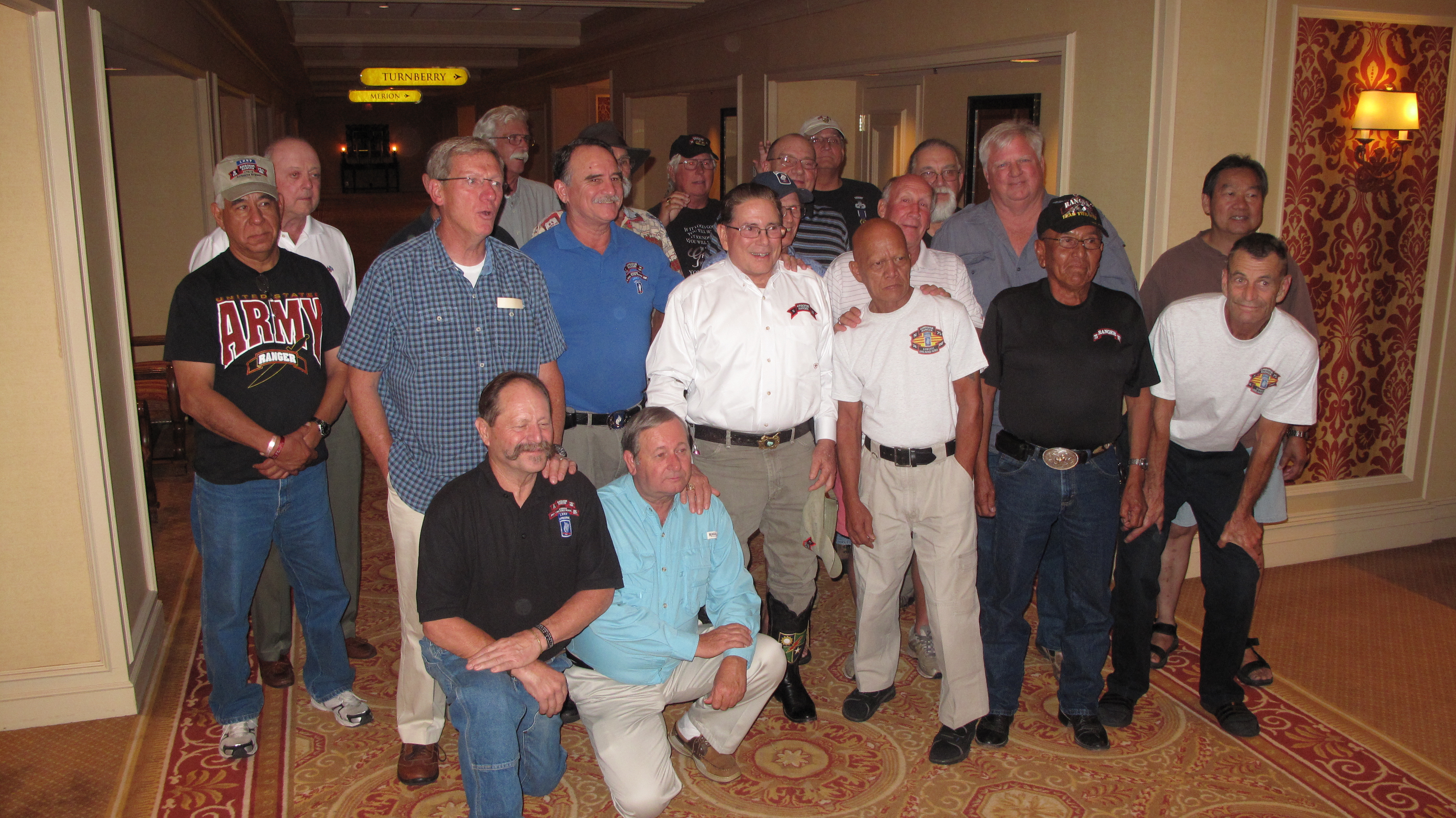 Viet Nam Vets 75 Rangers reunion in Vegas september 2014