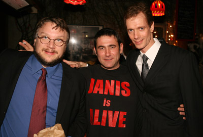 Doug Jones, Sergi López and Guillermo del Toro at event of Pan's Labyrinth (2006)