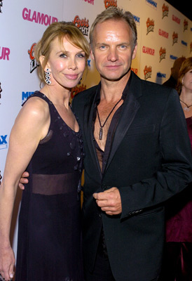 Sting and Trudie Styler