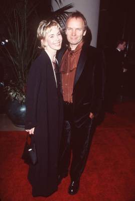 Sting and Trudie Styler