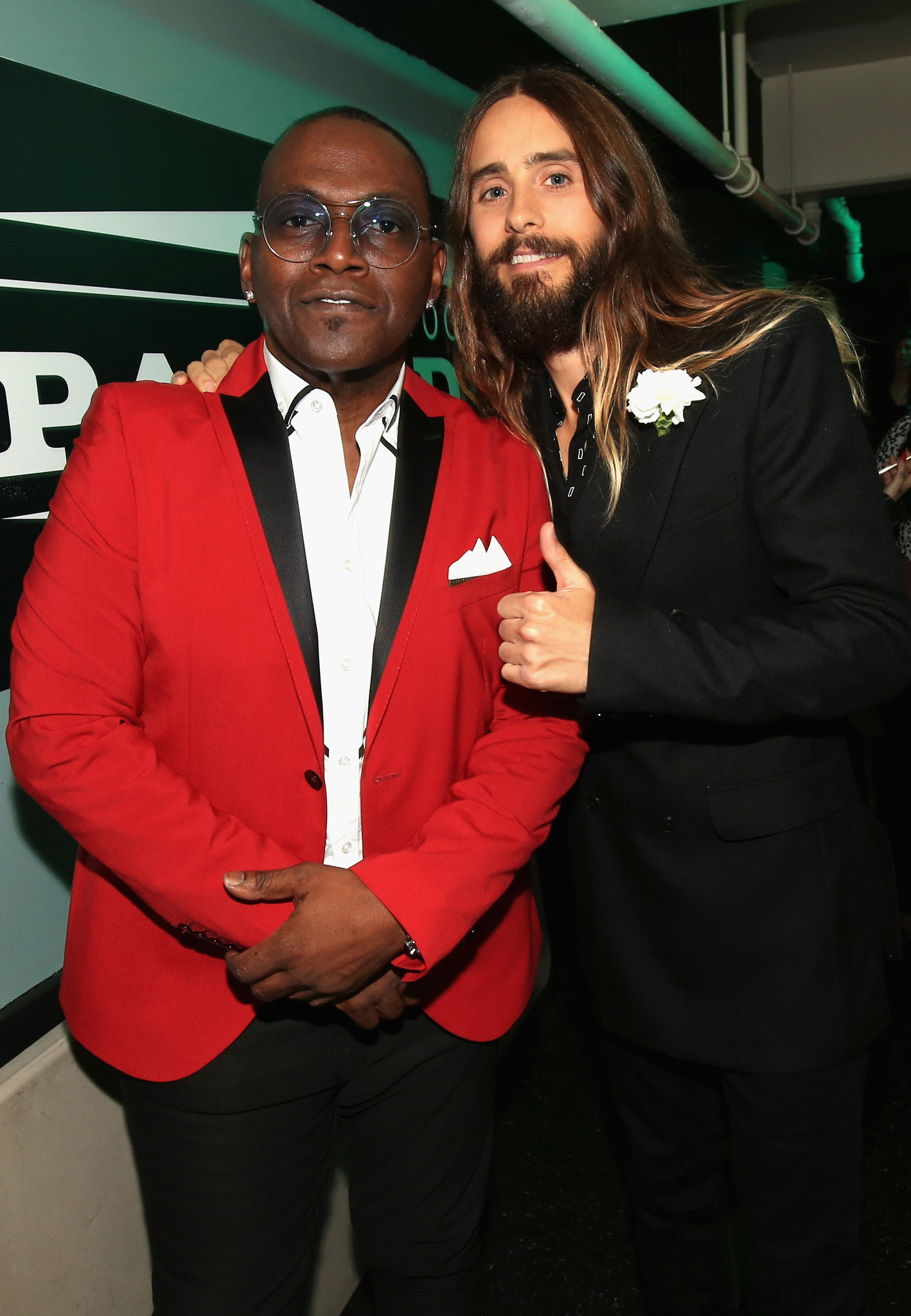 Jared Leto and Randy Jackson at event of Hollywood Film Awards (2014)