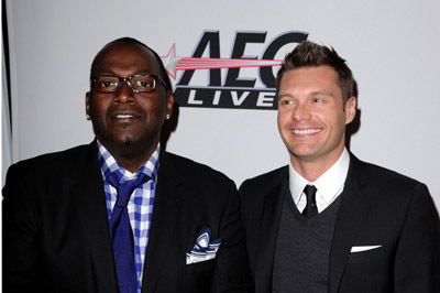 Ryan Seacrest and Randy Jackson