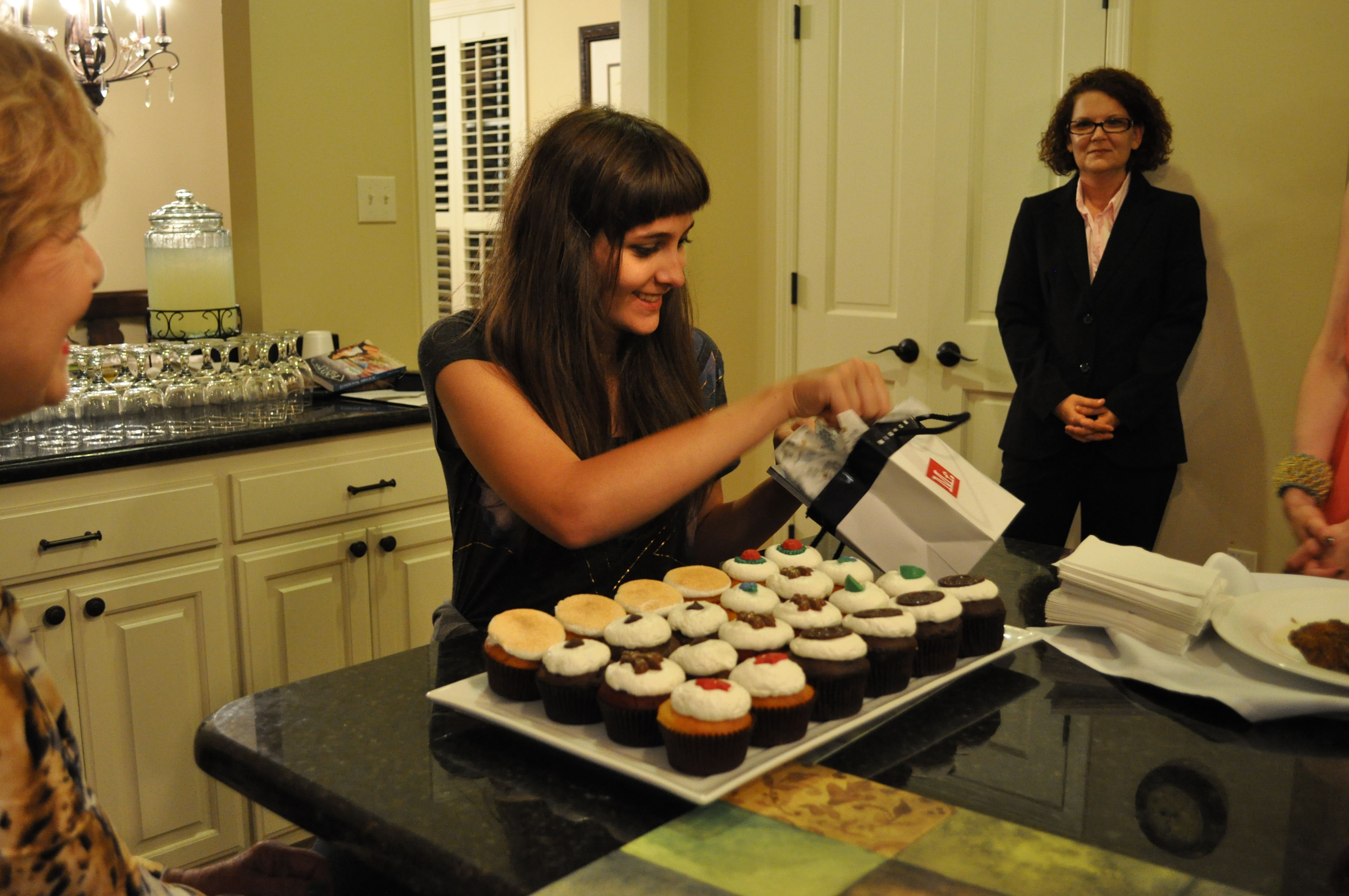 PJ's birthday cupcakes Louisiana