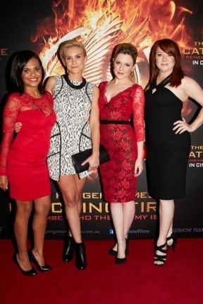 Love Child Cast at the Premiere of The Hunger Games: Catching Fire