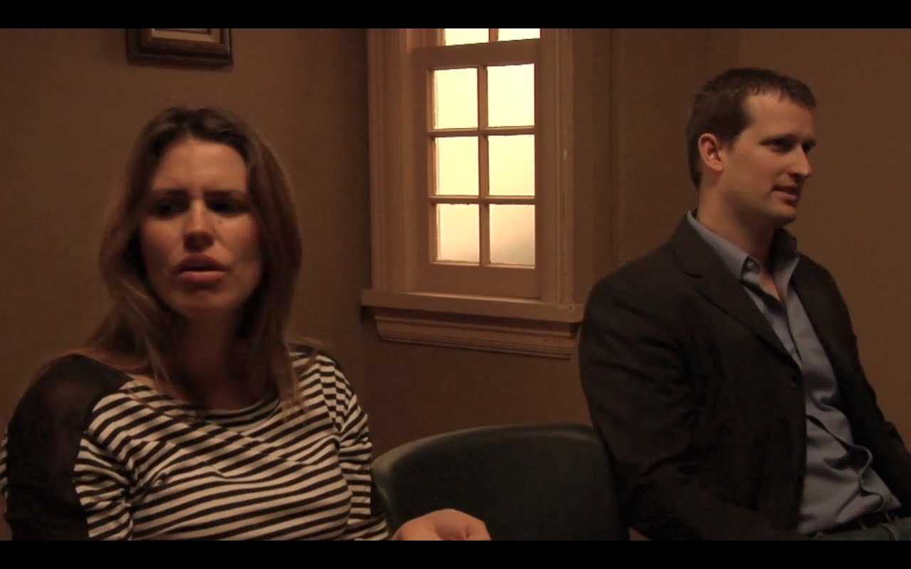 Still of Nicole Bolster and Marty McDonough in Blinders (2012)