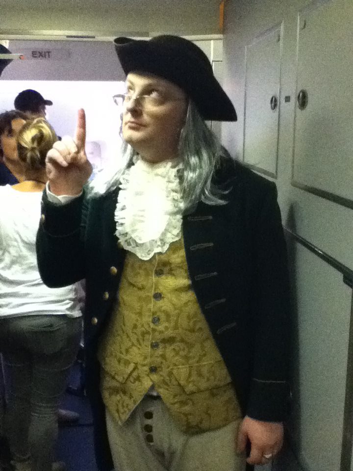 As Benjamin Franklin