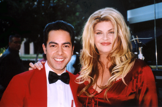 Kirstie Alley with Jaime Aymerich in Fat Actress