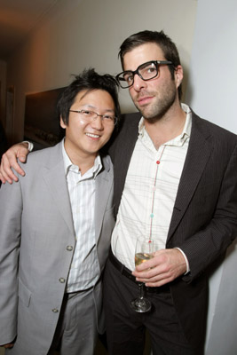 Zachary Quinto and Masi Oka at event of Herojai (2006)