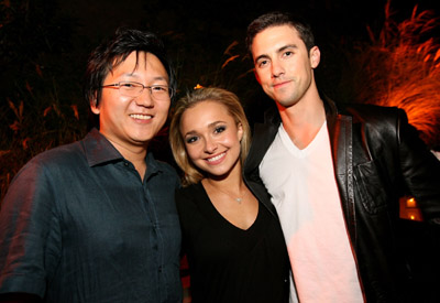 Hayden Panettiere, Milo Ventimiglia and Masi Oka