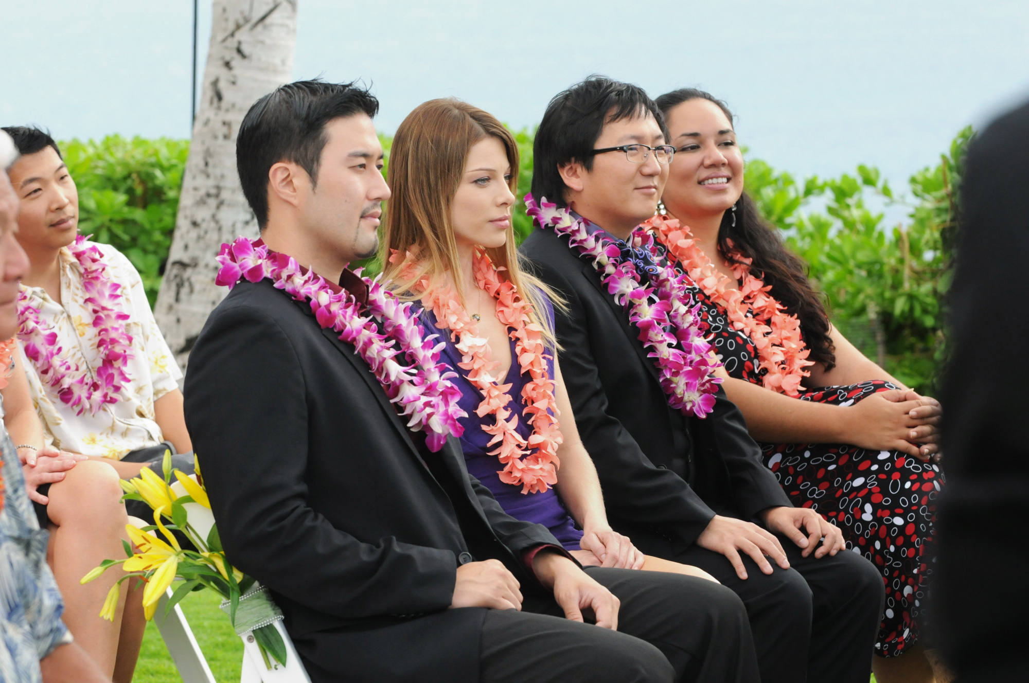 Still of Lauren German and Masi Oka in Hawaii Five-0 (2010)