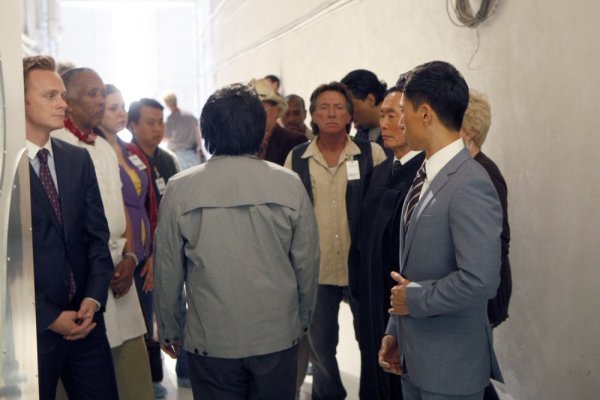 Still of George Takei, Masi Oka and James Kyson in Herojai (2006)