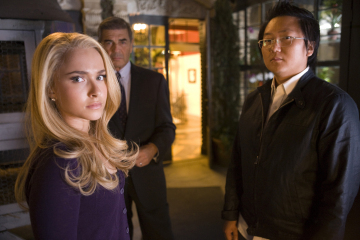 Still of Robert Forster, Hayden Panettiere and Masi Oka in Herojai (2006)