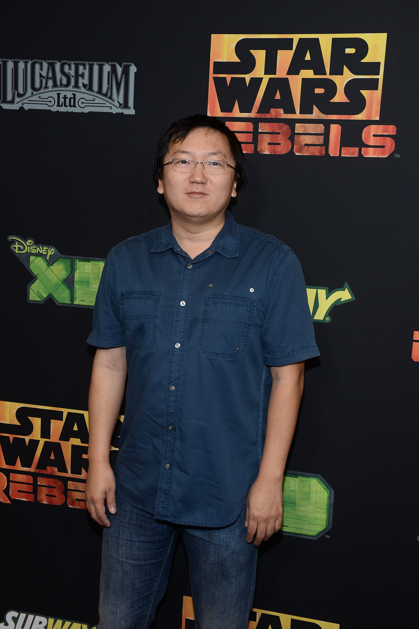 Masi Oka at event of Star Wars Rebels (2014)